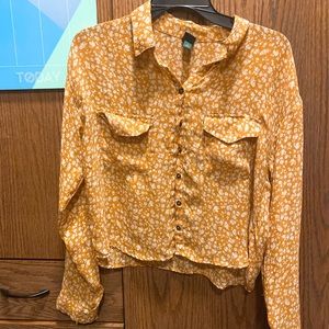 Mustard blouse